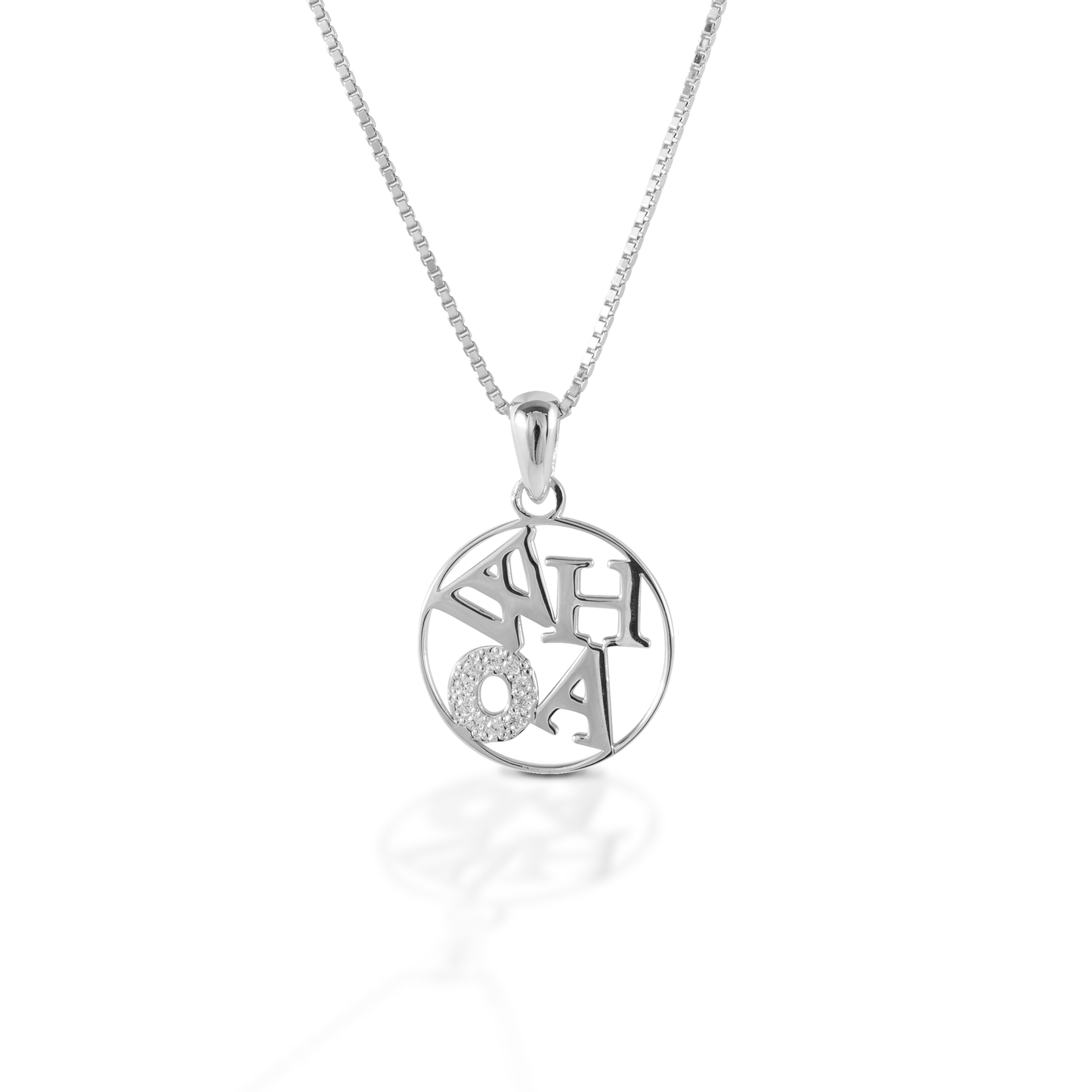 KELLY HERD WHOA PENDANT - STERLING SILVER #WHOA