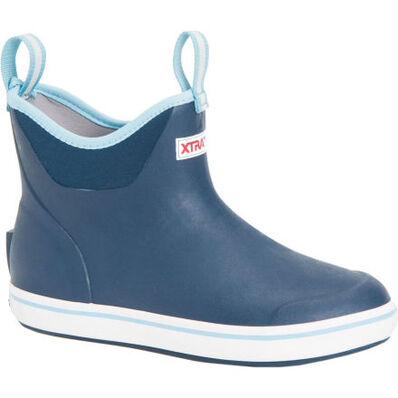 XTRATUF WOMEN'S 6 IN ANKLE DECK BOOT NAVY #XWAB201