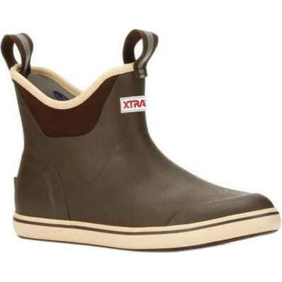 XTRATUF WOMEN'S 6 IN ANKLE DECK BOOT BROWN #XWAB900