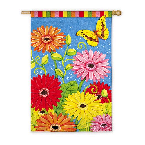 Bright Gerber Daisies Flag  43'' x 0.33'' inches 131638