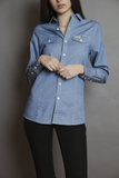 Kimes Ranch Ladies Lizzie Chambray Shirt