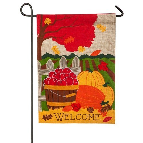 Fall Field Fall Garden Flag #14L4561