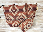 Weekend Tote Red Aztec #806-BA03R