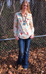 Wrangler Ladies Bronco Shirt #LW1221M