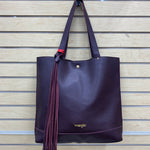 Wrangler Large Tote Purse Wine #WG14-8113CF