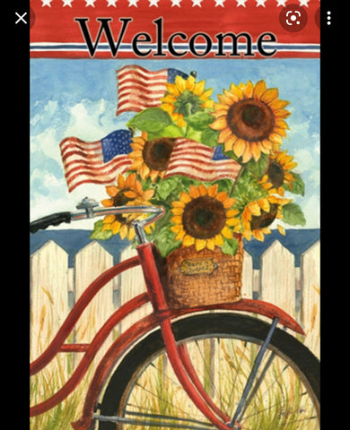 SUMMER RIDE DECORATIVE HOUSE FLAG #13S2500