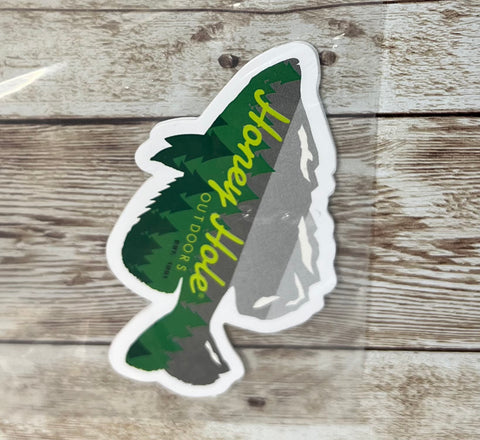 Honey Hole Sticker Crappie Mountain #DCL-CM