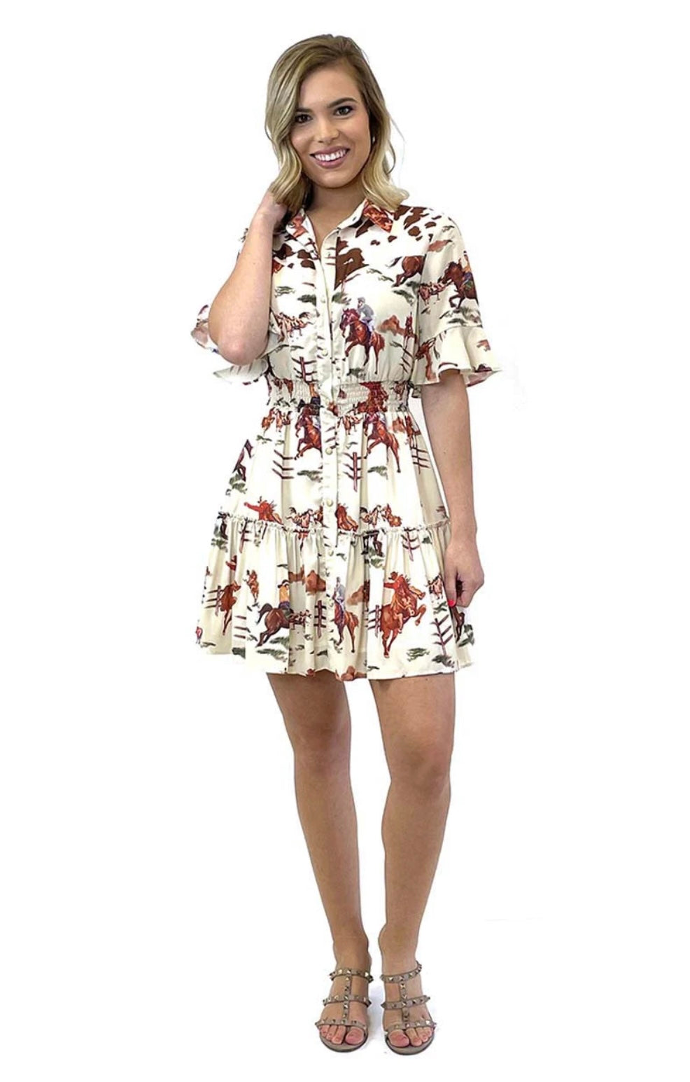 Dress Womens Retro Rodeo #D724