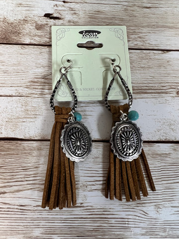 Earring Mohave Valley Tassel Earrings! #CHB-JE392