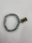 Bracelet Stretch Beaded w/Charm #BBC