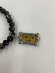 Bracelet Stretch Beaded w/Charm #BBC