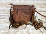 American Darling Saddle Blanket Horse Fringe Purse  #ADBG236Y