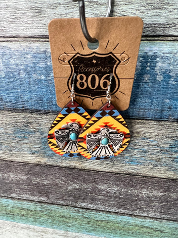 EARRING Aztec Thunderbird #806-E120MU