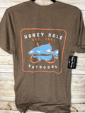 Honey Hole 2 Hooks Sleeve TShirt #SS-2H-HB