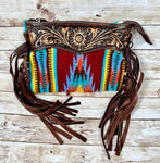 American Darling Saddle Blanket Fringe Purse  #ADBGZ183G