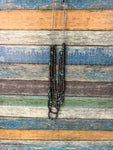 Necklace Layered Silver Turquoise#806-N006WSTQ