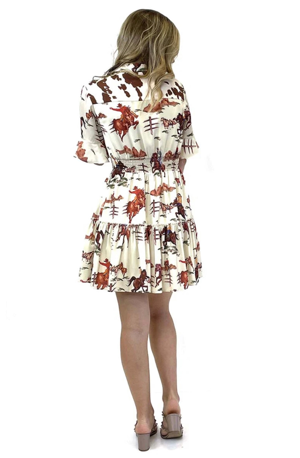 Dress Womens Retro Rodeo #D724