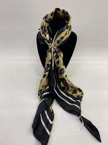 Wild Rag Silk Leopard Print #WR