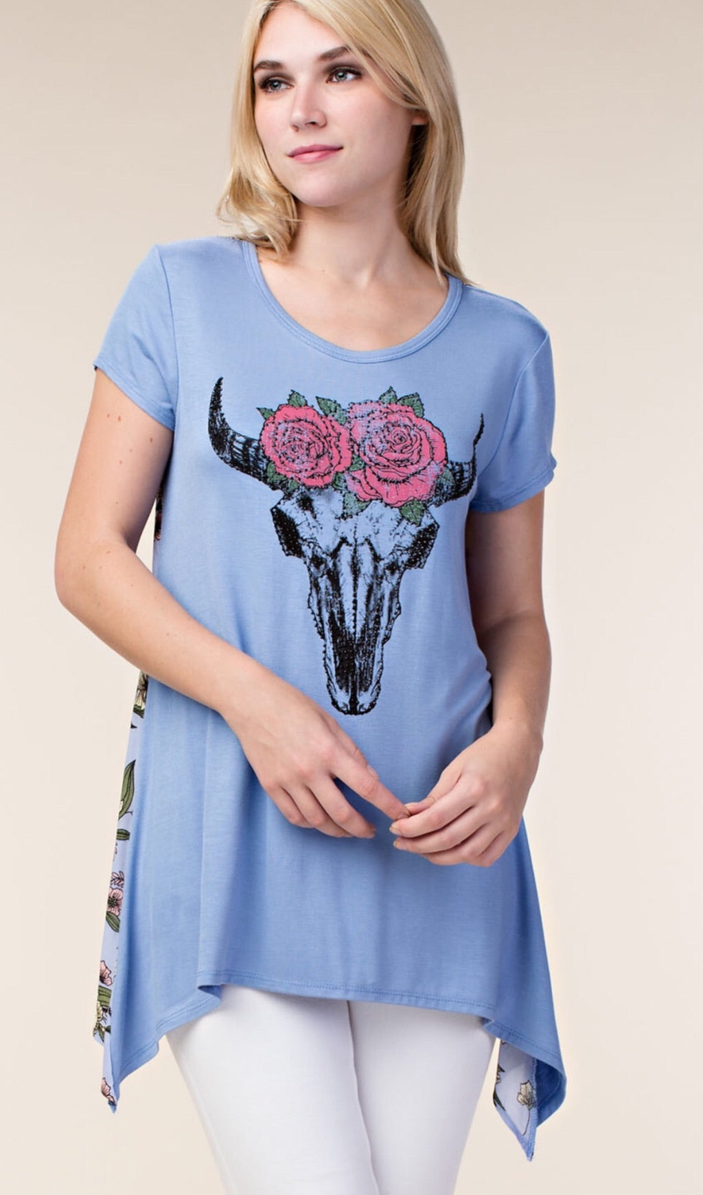 Skull top #16559S