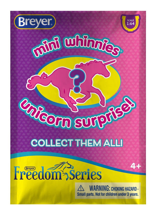 Breyer MINI WHINNIES SURPRISE UNICORN - INDIVIDUAL BAG #300196