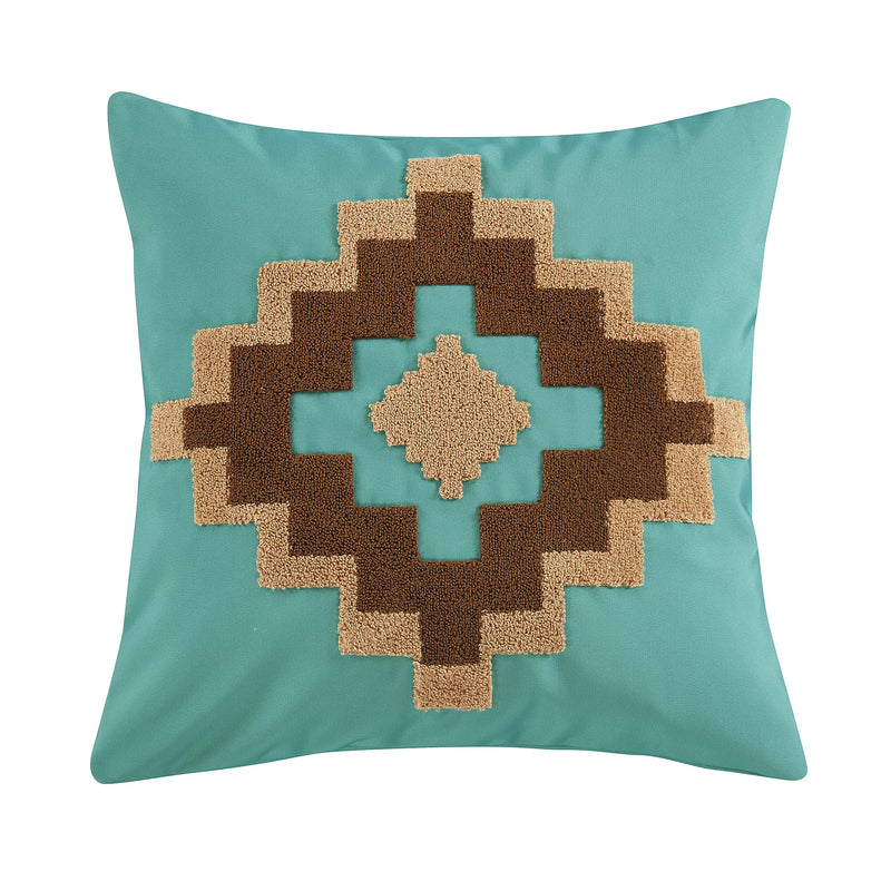 AZTEC OUTDOOR PILLOW, 20X20 #OP1753-20-TQ