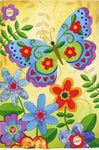 Beautiful Butterfly House Flag #13A3642