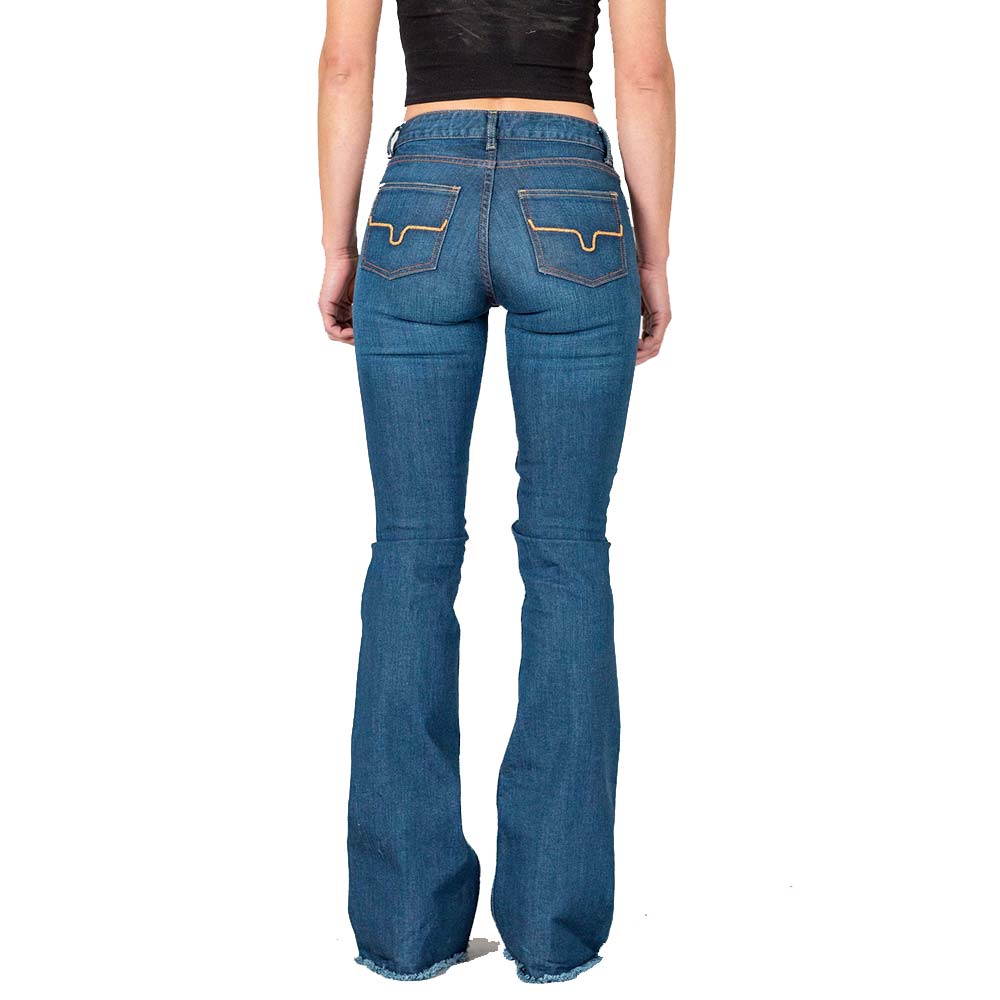 Kimes Ranch Women's Lola Raw Hem Trouser Jean