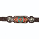 Circle Y Beaded Inlay Breast Collar #X4116-T001